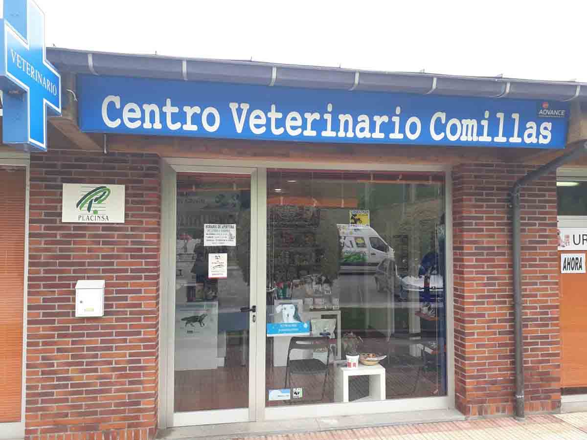 centro veterinario comillas